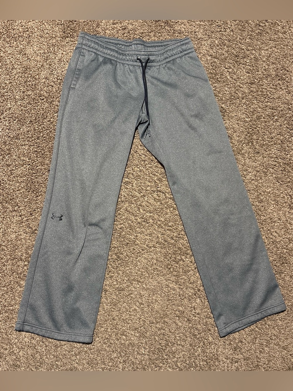 LG Men’s Gray Athletic Sweatpants with Drawstring